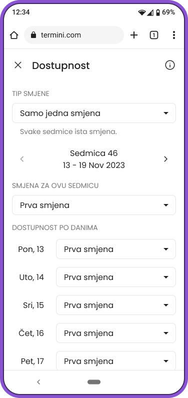 Schedule an appointment quickly